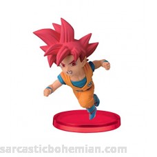 Banpresto Dragon Ball Super 2.8-Inch Super Saiyan God Son Goku World Collectable Figure Volume 2 B01943S9GK